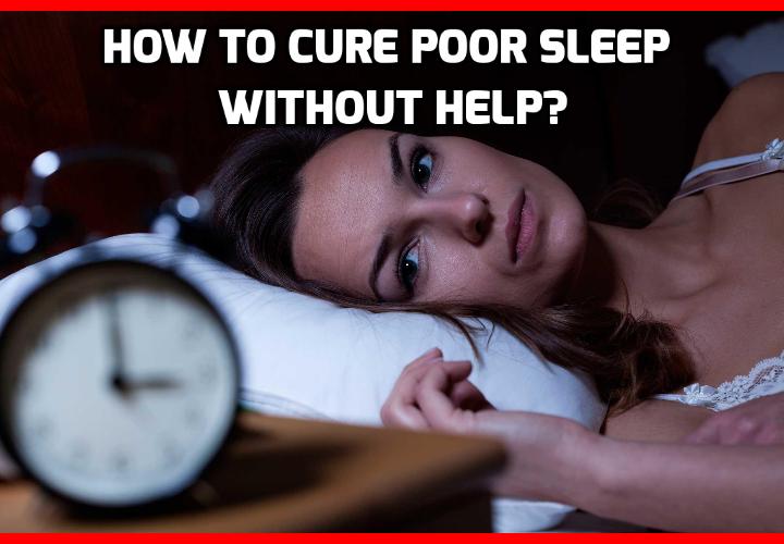 What is the Best Way to Cure Poor Sleep without Help? If you want to cure poor sleep, forget about sleeping pills, teas, herbs, light devices, sound machines… and who knows what other gimmicks there are out there to sleep better. Read on to find out more.