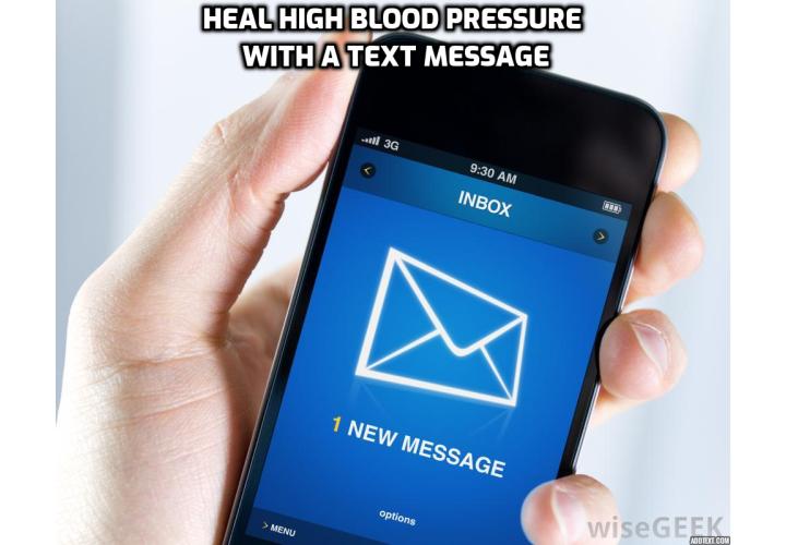 What is the Best Way to Lower Blood Pressure in Minutes? What if one simple text could lower blood pressure in minutes by 2.2 points? I know it’s not much, but receiving a text is also not that complicated, right? This is exactly what researchers at the University of Cape Town and Oxford University did, before publishing their amazing results in the journal Circulation.