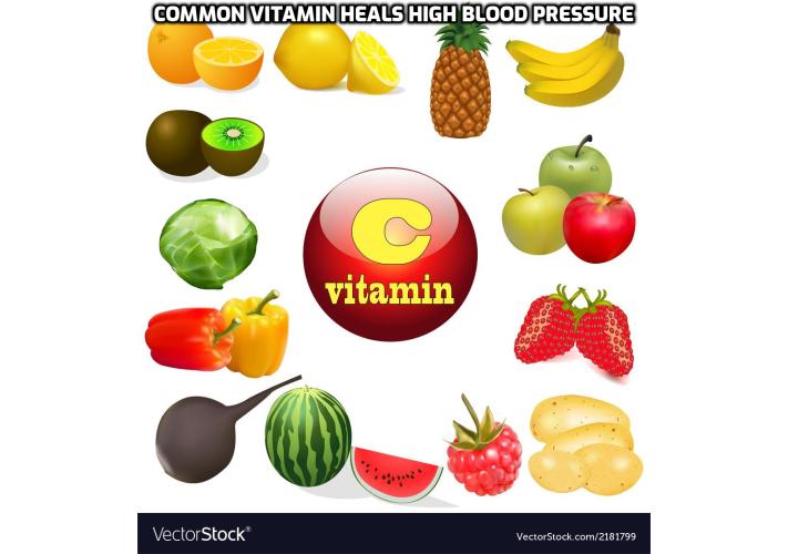 vitamins for high blood pressure