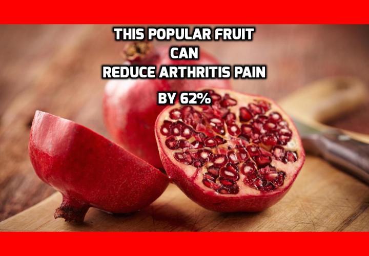 What is the Best Way to Reduce Arthritis Pain? New studies have revealed the amazing ability of one specific fruit in helping to reduce arthritis pain and stiffness. And it works in the long haul. What’s more, it doesn’t matter if you suffer osteoarthritis, rheumatoid or any other type of arthritis, eating this delicious fruit will reduce arthritis pain by up to 62%.