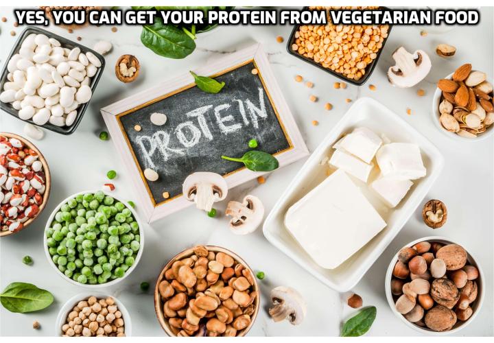 Get Your Protein from Vegetarian Foods - Here, we have put together a list of popular vegetarian food picks that are packed with the essential proteins you need. We have classified them into food groups, along with the recommended serving and the corresponding amount of protein they provide.