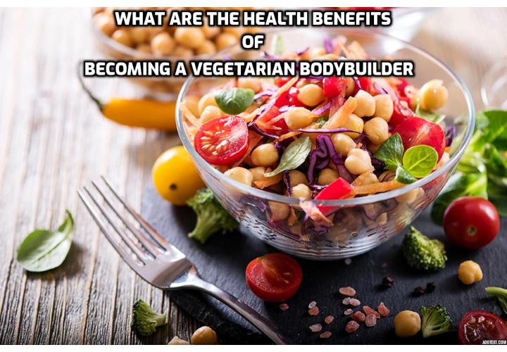 What are the Health Benefits of Becoming a Vegetarian Bodybuilder? According to Dani Taylor, co-founder of PlantBuilt (a non-profit vegan bodybuilding collective), is improved recovery. She finds that she can recover much faster than her non-vegan counterparts.