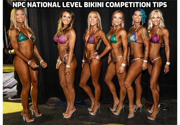 NPC NATIONAL LEVEL BIKINI COMPETITION TIPS FOR BEGINNERS. Elaine Jurun, skating coach shared her experience of competing at the NPC National Level Bikini Competition, what she eats and the favourite exercises she does for preparation for the competition.