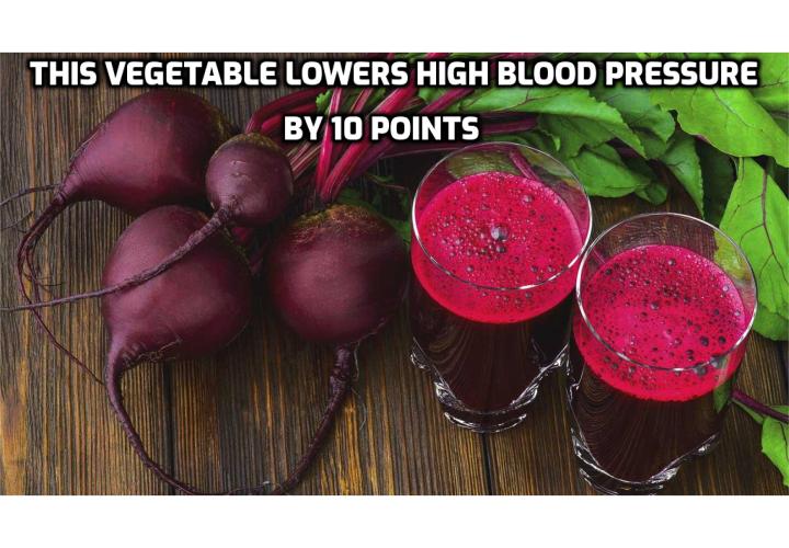 What is the Best Way to Drop My Blood Pressure Down to Normal? If we told you that one small vegetable could prevent over a million deaths a year in the US alone, you’d likely think we were off our rockers, right? Well, the truth is this little root vegetable has the power to reduce blood pressure by almost 10 points within the first 15 minutes of drinking its fresh juice.