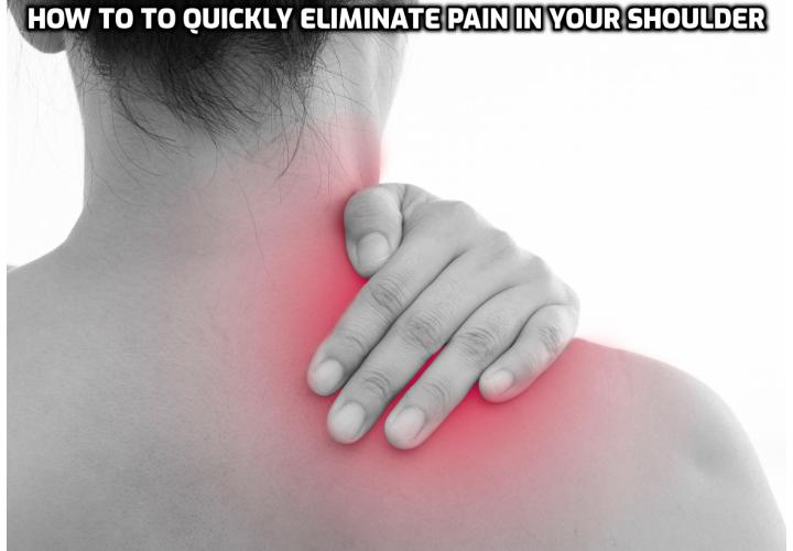 It is really easy to quickly eliminate pain in your shoulder. Sports professionals have been relying on physiotherapy for years, as have medical professionals. The majority of shoulder injuries can be quickly resolved at home in a few weeks through some basic rehabilitation. And it works no matter how old you are, for most injuries and types of pain, and even for long term (so called "chronic" shoulder pain).