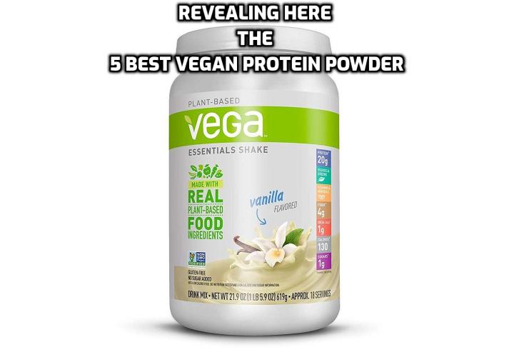 Revealing Here the 5 Best Vegan Protein Powder AntiAging, Beauty