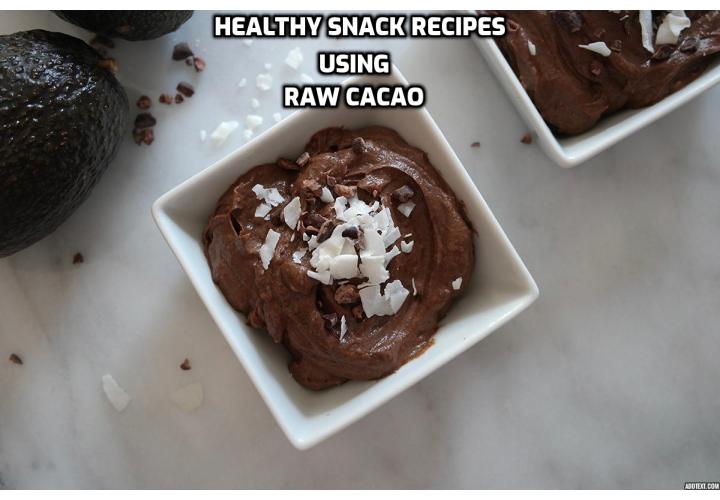Why raw cacao is a super ingredient choice for creating healthy snacks? Raw cacao is a brain food because it contributes to cognitive function and the flow of blood to the brain – it improves heart health, stress and cholesterol levels and reduces inflammation. It is perfect for desserts, smoothies and even makes the cross-over easily to savory dishes.