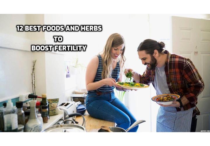 If you’re trying to get pregnant and you’ve been subsisting on coffee, bagels and fast food, it’s time to rethink what you eat and boost fertility by changing your diet. Here are 12 best foods and herbs to boost fertility.