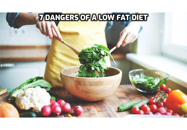 Fat is a key part of any healthy diet – whether it’s Paleo or not. While fats have gotten a bad rap in the past, new research continues to prove that low-fat diets pose a huge risk to your health. Here are 7 major problems with low fat diets