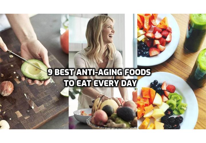 Food is one of your best defenses against the hallmarks of aging. Read on to discover what causes aging, and the top 9 best anti-aging foods to eat every day.