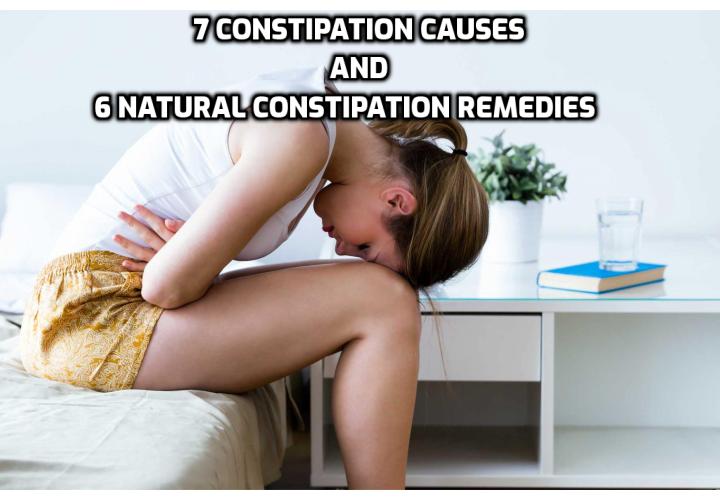 Having trouble pooping? You might be surprised that the cure for constipation can be found in your kitchen. Let’s talk about the 7 most common constipation causes and 6 natural constipation remedies.