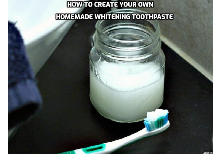 How to create your own homemade whitening toothpaste? This 3-ingredient recipe not only removes stubborn stains but also prevents bad breath and diminishes harmful bacteria. The best part is, it takes less than 10 minutes to make and can easily be stored in a glass jar for up to three months.