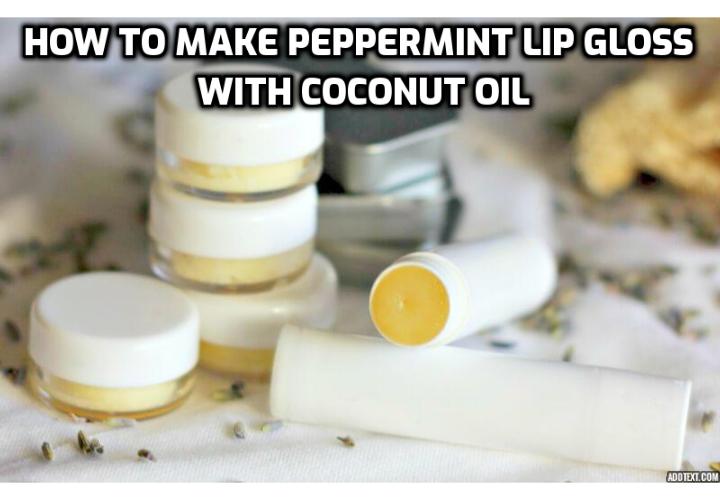 Something I love about the Paleo lifestyle is that once you start purging toxic chemicals out of your food and beauty regime, the easier it becomes and the more inspired you are to do it. The same holds true for this homemade peppermint lip gloss! Here is how to make peppermint lip gloss with coconut oil.