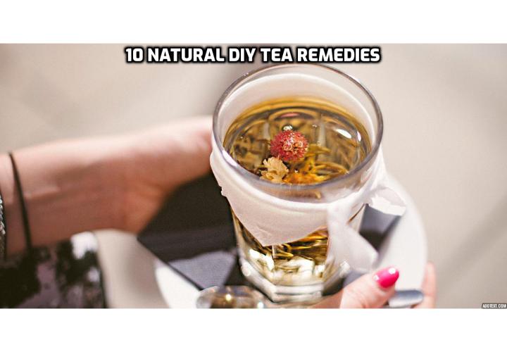 The ancient remedies of the East, including tea recipes from Ayurvedic literature and Traditional Chinese Medicine, have made their way to the West, where their beneficial effects have now been proven in numerous scientific studies. Here are the 10 natural DIY tea remedies to relieve common ailments.