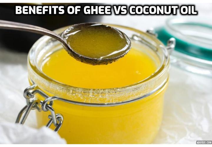 The Superior Nutritional Benefits of Ghee Vs Coconut Oil - Fats have made a recent comeback, and we have options. Among the many healthy fats, coconut oil and ghee have gained some of the most popularity, but which is the superior fat? Get the scoop in this article and decide for yourself.